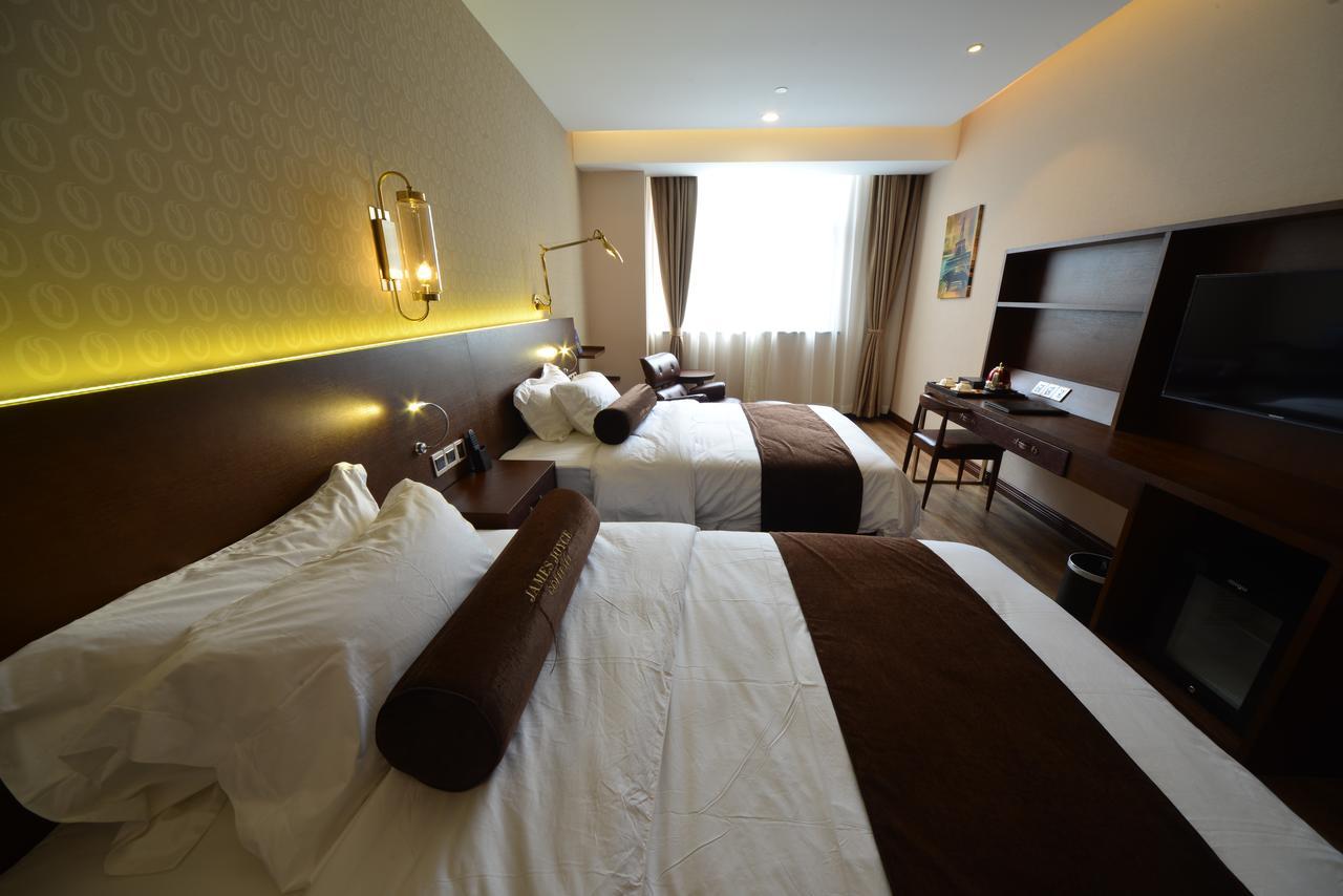 Manxin Hotel Shanghai Xujiahui Exterior foto