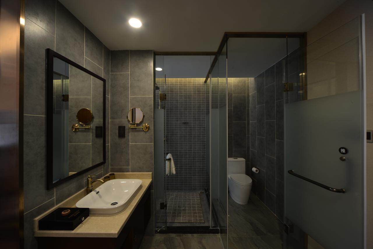 Manxin Hotel Shanghai Xujiahui Exterior foto