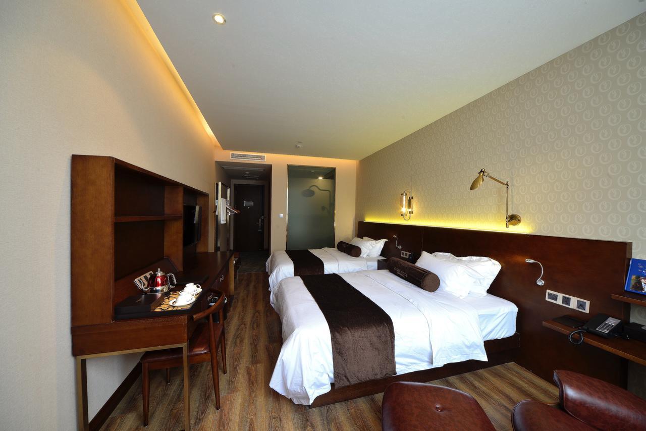 Manxin Hotel Shanghai Xujiahui Exterior foto